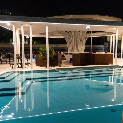 Indoor Outdoor Pool 100