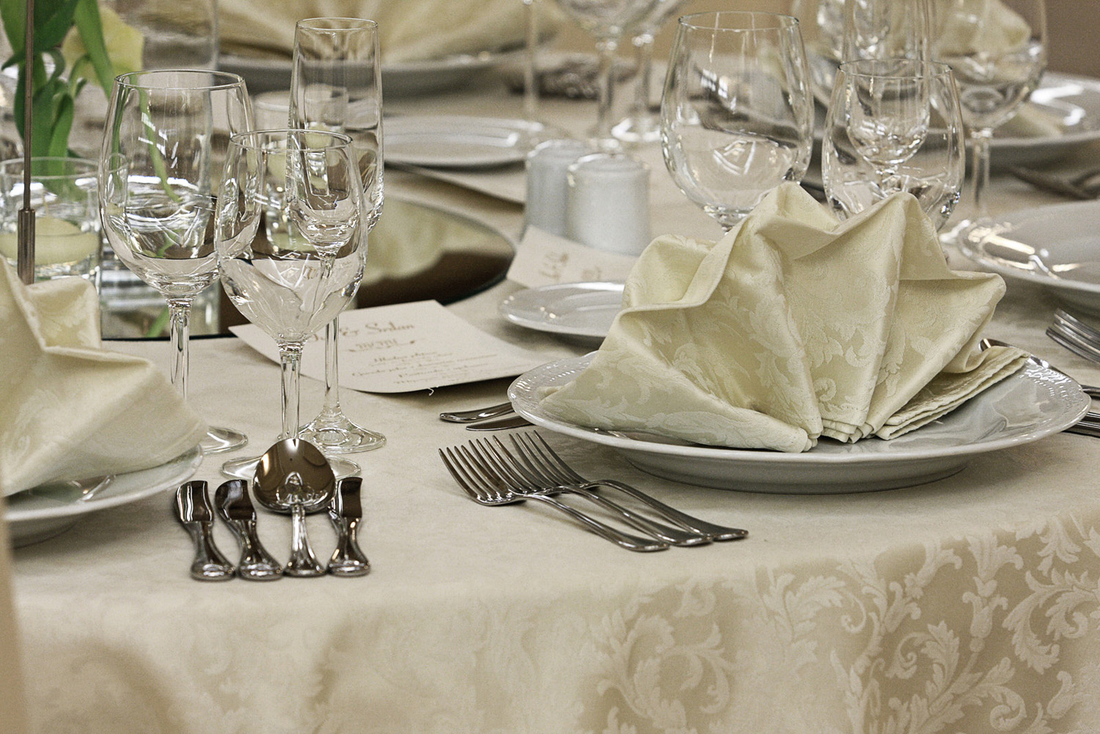 Wedding setup at Grand Hotel Park